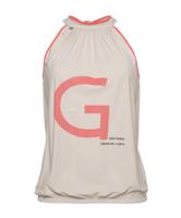 Zip73 510/01 Haltertop Tops En Singlets 09/sand