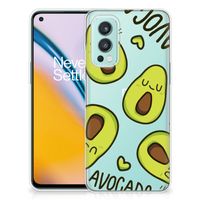 OnePlus Nord 2 5G Telefoonhoesje met Naam Avocado Singing