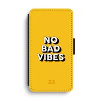 No Bad Vibes: iPhone XS Max Flip Hoesje