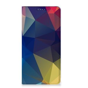 Google Pixel 7 Stand Case Polygon Dark