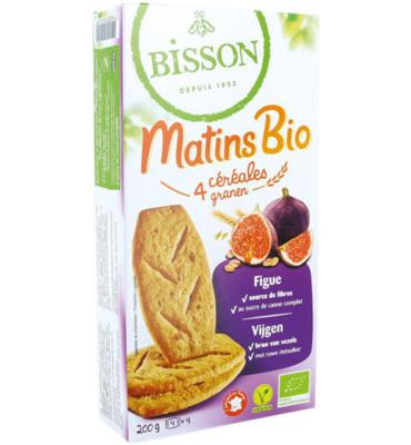 Bisson Biscuits Ontbijt Cereal / Figue Bio (200g)
