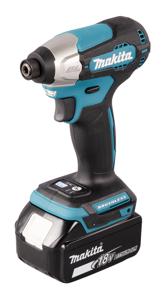 Makita DTD157Z accudraaislagmoeraanzetter 1/4" 3000 RPM 140 Nm Zwart, Groen 18 V