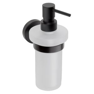 Sapho X-Round zeepdispenser 230ml zwart