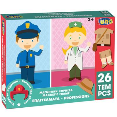 Luna Puzzel Beroepen Junior 29 X 22 Cm Karton 26 Stukjes