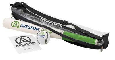 Aresson rounders set bal knuppel Image zwart 3 delig Aresson rounders set bal knuppel Image zwart 3 delig