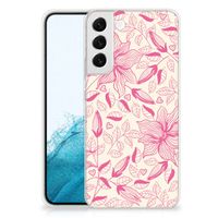 Samsung Galaxy S22 Plus TPU Case Pink Flowers