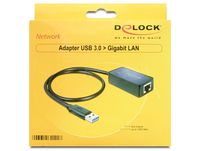 DeLOCK USB 3.0 Adapter -> Gigabit LAN netwerkadapter - thumbnail