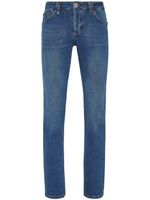 Philipp Plein Supreme Iconic straight-leg jeans - Bleu