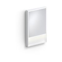 Clou Look At Me Spiegel 2700K LED-Verlichting IP44 Omlijsting In Mat Wit 50x8x80 cm Clou - thumbnail