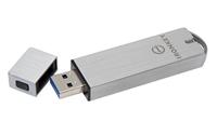 Kingston IronKey Basic S1000 USB-stick 3.0 FIPS 140-2 niveau 3 128 Go zilver.