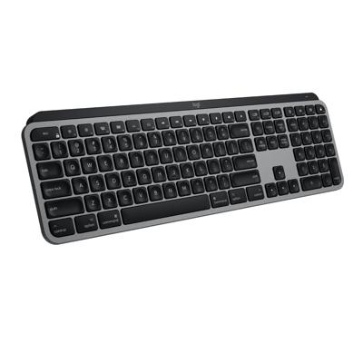 Logitech MX Keys for Mac toetsenbord RF-draadloos + Bluetooth QWERTY US International Aluminium, Zwart