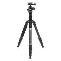 Caruba Travelstar 143 Lichtgewicht Camera Statief - Ideaal voor Reizen, 360 graden Rotatie, Monopod Functie - 10kg Draagvermogen