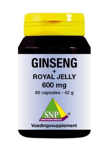 Ginseng + royal jelly 600 mg