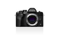 Olympus OM-D E-M10 Mark IV Micro Four-Thirds-systeemcamera, 20 MP sensor, 5-assige beeldstabilisatie, zelfportret-lcd-scherm, elektronische zoeker, 4K-video, krachtige AF, wifi, zwart