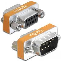 DELOCK Adapter Sub-D 9Pin St/Bu nulmodem
