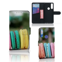 Alcatel 1S 2020 Book Cover Macarons