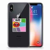 Apple iPhone X | Xs Silicone Back Cover Popart Princess