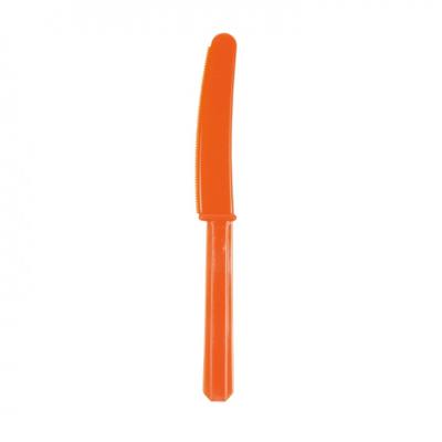 Amscan messen oranje 15 cm 10 stuks