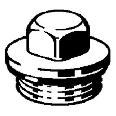 Viega plug 1 1/2 met vierkant brons 322168 Viega plug 1 1/2 met vierkant brons 322168