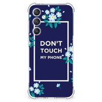 Samsung Galaxy S23 FE Anti Shock Case Flowers Blue DTMP