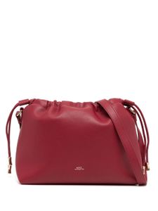 A.P.C. petit sac à bandoulière Ninon - Rouge