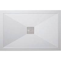 Crosswater Showertray douchebak 150x90x2,5cm rechthoek wit SL0R91500