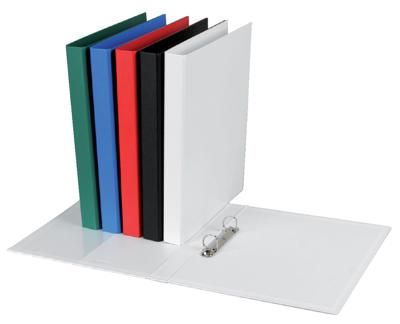 Ringband Quantore 2-rings D-mech A4 20 mm PP Wit