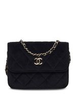 CHANEL Pre-Owned mini sac porté épaule Classic Flap - Noir - thumbnail