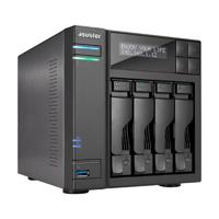 Asustor AS6404T NAS Mini Tower Ethernet LAN Zwart J3455