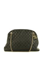 CHANEL Pre-Owned sac porté épaule Jumbo Mademoiselle (2011) - Noir - thumbnail