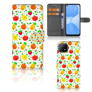 OPPO A73 5G Book Cover Fruits