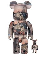 MEDICOM TOY x Tokyo National Museum figurines BE@RBRICK 100% et 400% - Gris