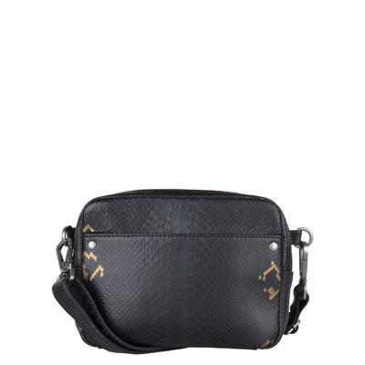 Cowboysbag x Bobbie Bodt Bobbie Bag snake black and gold Damestas Cowboysbag x Bobbie Bodt Bobbie Bag snake black and gold Damestas