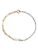 Yvonne Léon bracelet en or blanc et jaune 18ct serti de diamants