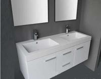 Lambini Designs California badkamermeubel hoogglans wit 130cm