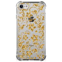 iPhone SE 2022/2020 | iPhone 8/7 Case Gouden Bloemen