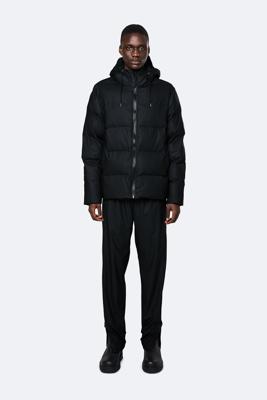 Rains Heren Puffer Jacket - Black Rains Heren Puffer Jacket - Black