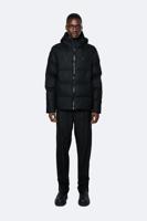 Rains Heren Puffer Jacket - Black