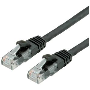 VALUE UTP Cat.6 (Class E) patchkabel, LS0H, zwart, 10 m