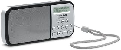 TechniSat Techniradio RDR Zakradio DAB+, VHF (FM) AUX, USB Zaklamp Zilver