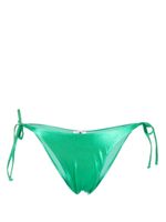 Moschino bas de bikini à détail noué - Vert - thumbnail