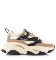 STEVE MADDEN Steve Madden - Progressive khaki black Beige Mesh Lage sneakers Dames