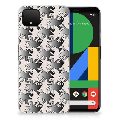 Google Pixel 4 XL TPU Hoesje Salamander Grey