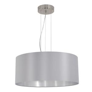 Eglo Landelijke hanglamp Maserlo 53cm zilvergrijs 31606