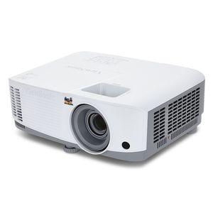 Viewsonic PA503S Beamer DLP 3600 ANSI-lumen 800 x 600 SVGA 3D ready, Automatische keystone-correctie, Short throw, VGA-ingang