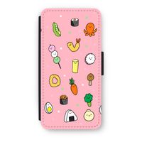 Happy bento friends: iPhone 7 Flip Hoesje