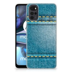 Motorola Moto G22 Silicone Back Cover Jeans