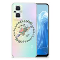 OPPO Reno8 Lite Telefoonhoesje met Naam Boho Dreams