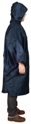 TravelSafe poncho Basic polyester blauw TravelSafe poncho Basic polyester blauw