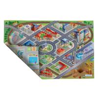 Achoka Speelkeed Treinspoor en Stad, 100x150cm